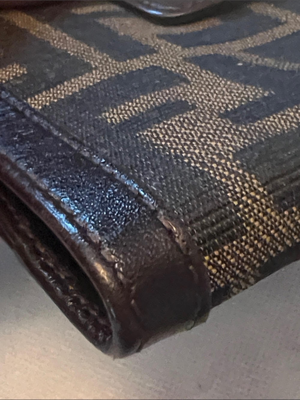 Fendi Dark Brown Zucca FF Logo Bifold Wallet - Picture 13 of 15